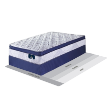 Serta Avalon 107cm (3/4) Plush Bed Set Extra Length