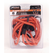 Moto-Quip X-Strap Heavy Duty Bungee Cord 6 Piece