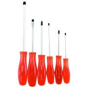 Fragram Screwdriver Set Black Tip 6 Piece