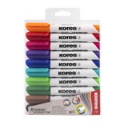 Kores Whiteboard Marker XW1 Set Of 10