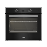 Defy Gemini Static Eye-Level Oven Black DBO772