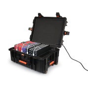 Port Rolling Charging Suitcase 12 Units