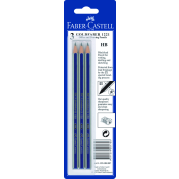 Faber Castell Goldfaber HB Pencils Pack of 3