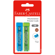 Faber Castell 2 Tubes of 0,5mm HB Polymer Leads