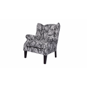 Lancaster Wingback Fabric Chair 