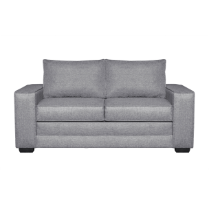 Dudley 2 Seater Sleeper Couch, Light Grey