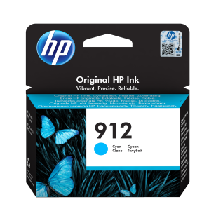 HP 912 Cyan Original Ink Cartridge