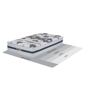 Restonic Nevis 92cm (Single) Medium Mattress Extra Length