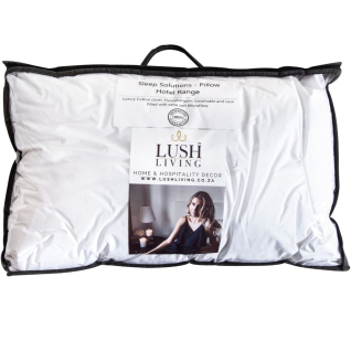 Luscious Living Pillow Sleep Solutions Hotel Range Cotton Single