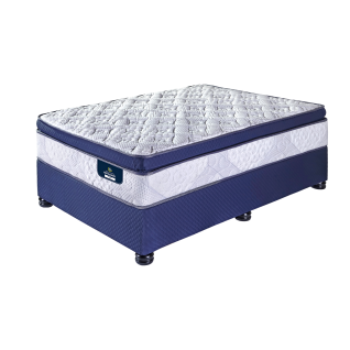 Serta Avalon 92cm (Single) Plush Bed Set Extra Length