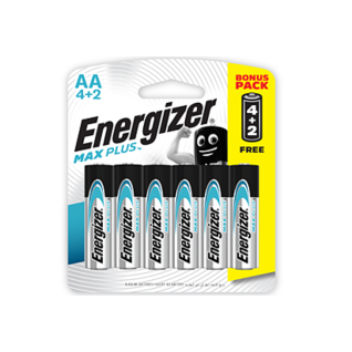 Energizer MAXPLUS AA 4+2 Pack