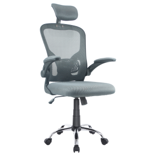 Everfurn Stagio Ergo High Back Chair Grey