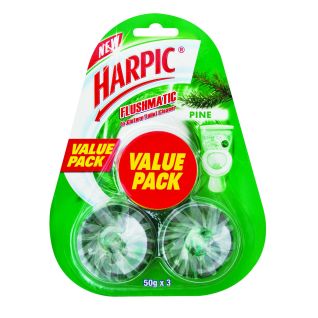 Harpic Flushmatic Blocks Pine 50g