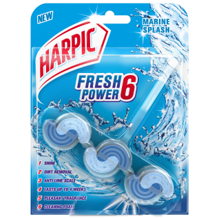 Harpic Fresh Power 6 Marine Splash - 35g