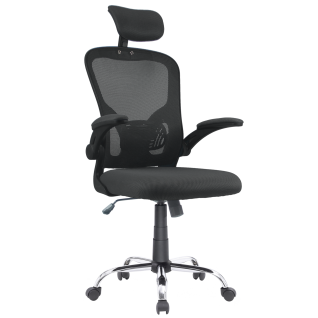 Everfurn Stagio Ergo High Back Chair Black