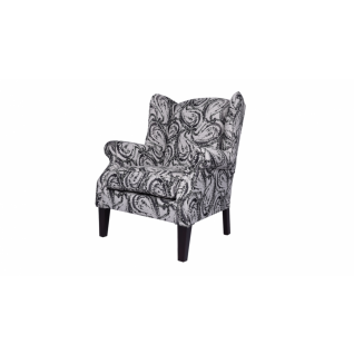 Lancaster Wingback Fabric Chair 