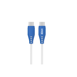 Loopd Type C To Type C Cable 60W 1.2M White Blue