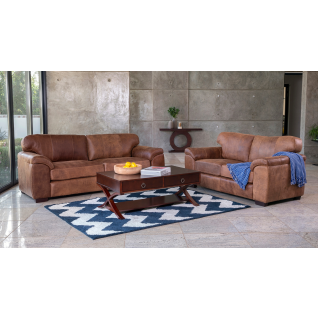 Skylar 2 Piece Lounge Suite Leather